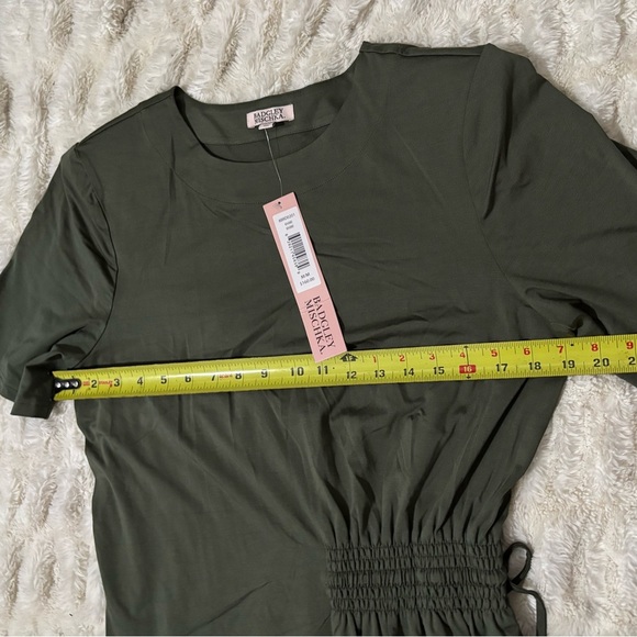 NWT BADGLEY MISCHKA Women’s Olive Midi Dress - Picture 14 of 14